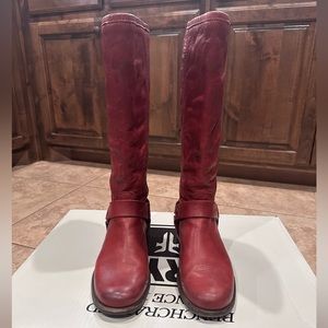 Frye Phillip Harness Tall Boots